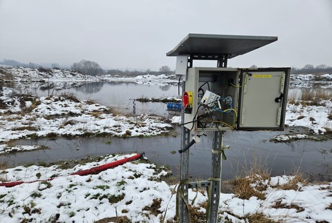 Odkalisko, ktoré využívala Bukóza