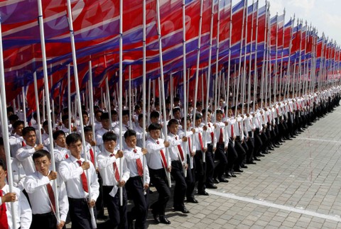 Severna korea oslavy 2