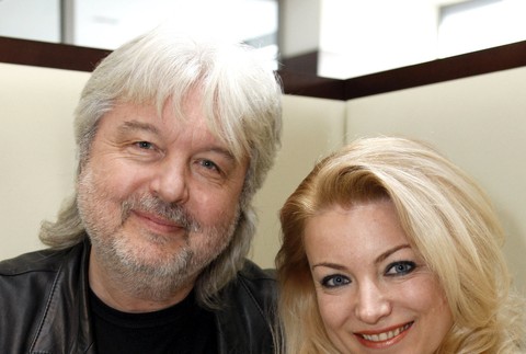 Eva s manželom Dušanom Rapošom