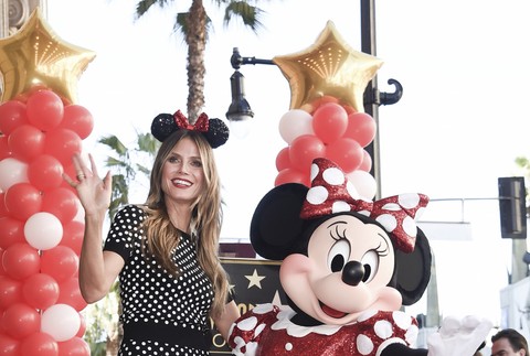 Minnie a Heidi Klum
