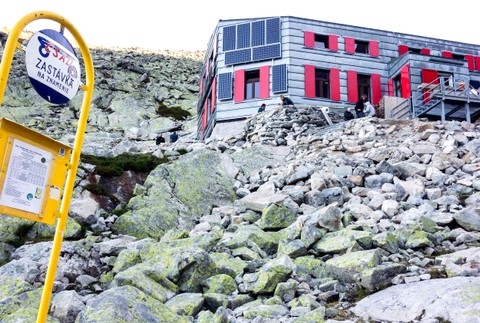 Chata pod Rysmi zrekonštruovaná 3