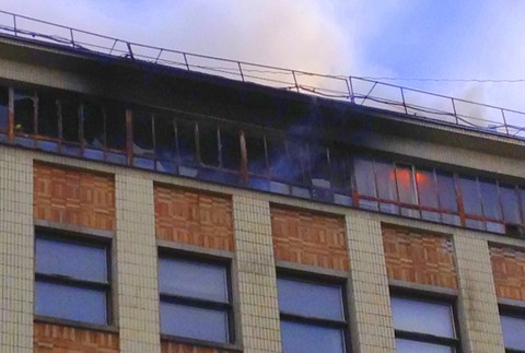 STU Bratislava požiar 3