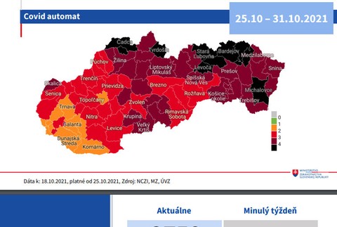 Aktuálna epidemiologická situácia v súvislosti s COVID-19