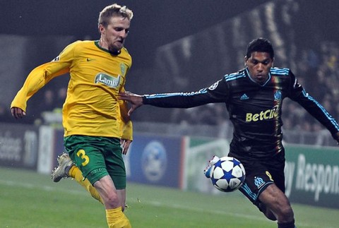 LM, MŠK Žilina-Olympique Marseille