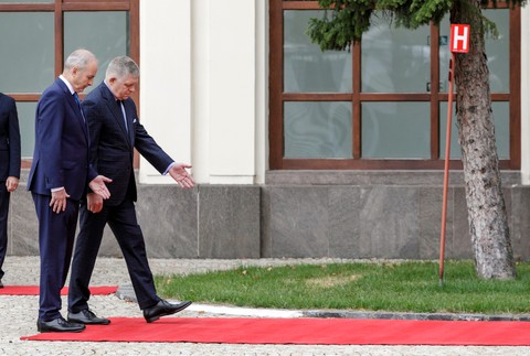 Írsky premiér Micheál Martin na Slovensku