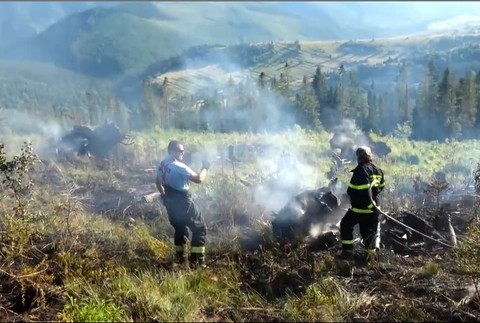 Požiar Bachledova dolina