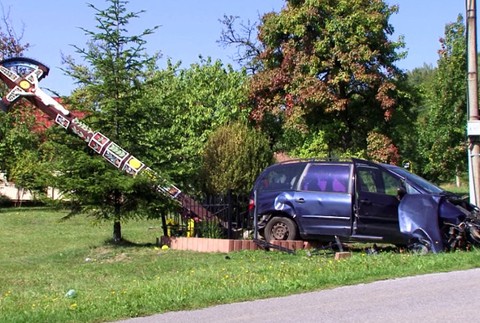 Vodič pod vplyvom ohrozil aj deti