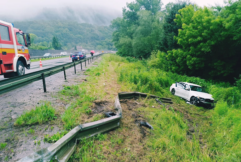 Nehoda na rýchlostnej ceste