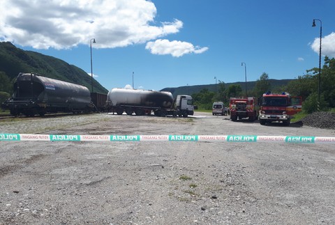 výbuch, cisterna, Rožňava