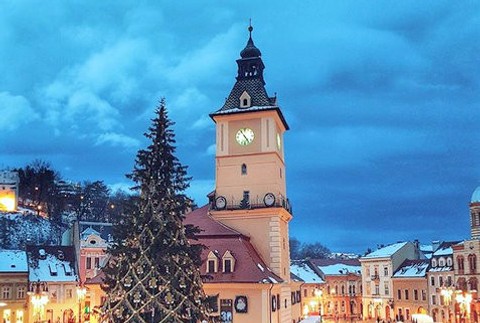 Vianoce v rumunskom Brašove