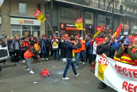 Francúzsko štrajk4397