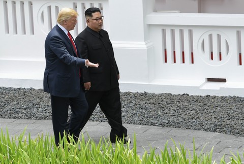 Donald Trump, Kim Čong Un