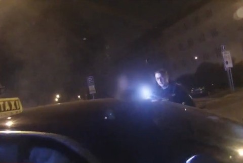 Nehoda falošného taxikára