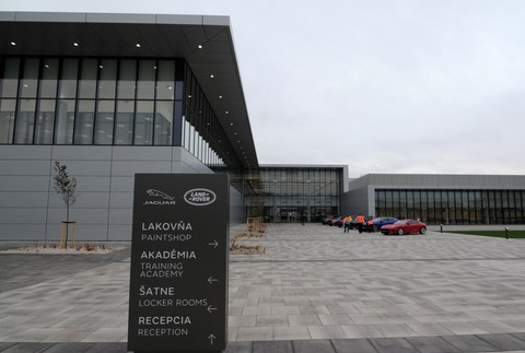 otvorenie novej automobilky Jaguar v Nitre 