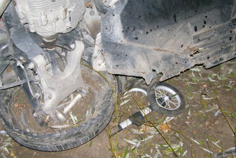 Piešťany, babička, mamička, dieťa, nehoda