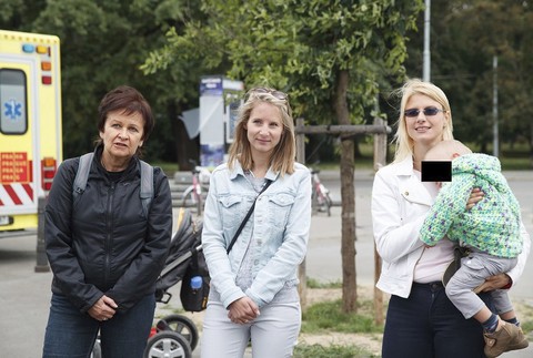 Tri ženy, záchranárky