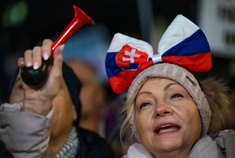Protest v Bratislave