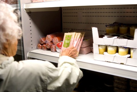 babka obchod potraviny ilustračné foto