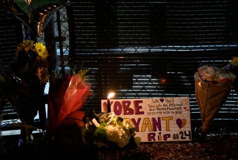 Kobe Bryant zahynul s dcérou pri páde helikoptéry