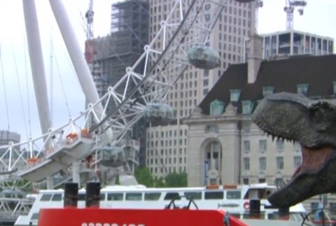 Tyranosaurus v Londýne 