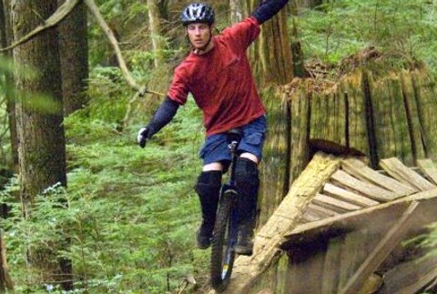 Kris Holm unicycle jednokolka bicykel na jednom kolese koleso svet