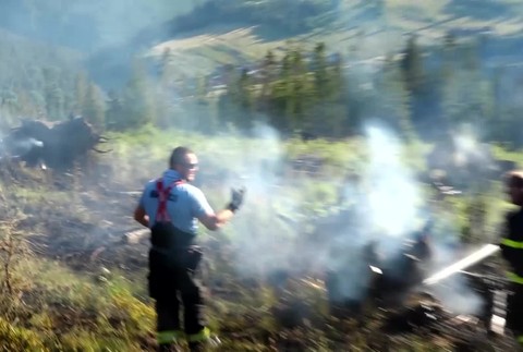 Požiar Bachledova dolina