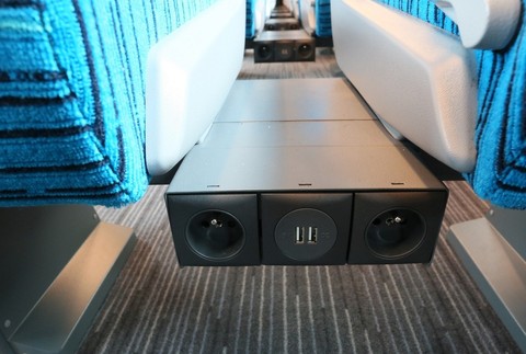 Pendolino Košičan sedadlá