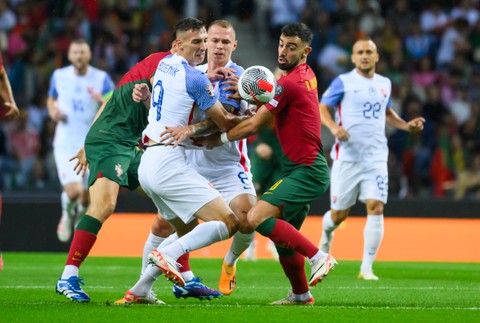 Portugalsko - Slovensko v kvalifikácii o postup na EURO