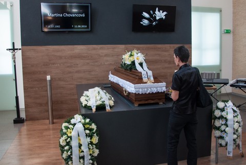 Martinka z Turca, pohreb