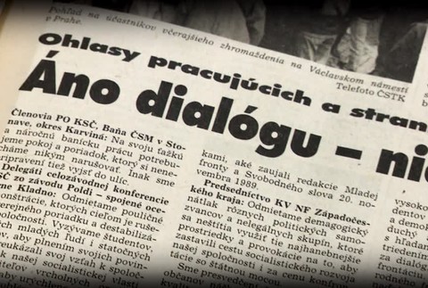 Exkurzia do histórie: O čom sa písalo 21. novembra 1989