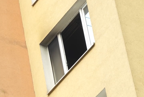 Požiar bytu v Košiciach