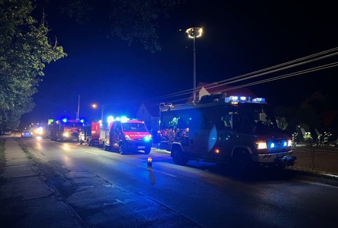 Výbuch domu v Novej Bystrici