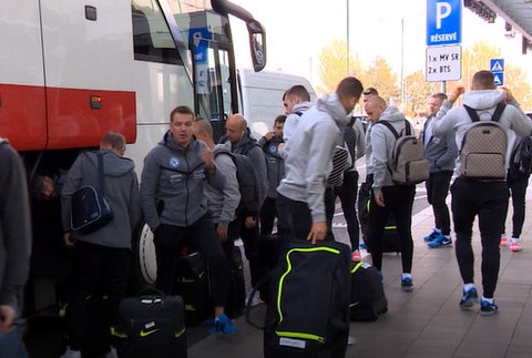 Slovenská reprezentácia odchádza do Švédska