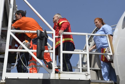 prevoz zraneného Slováka z Grécka 3