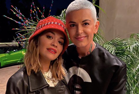 Ivana Beláková a speváčka Rita Ora