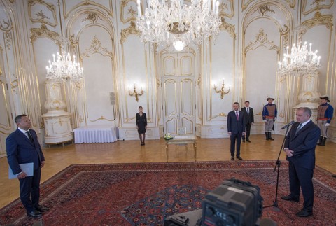 Andrej Kiska a Ladislav Kamenický