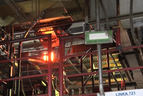 Recyklovanie skla v Nemšovej