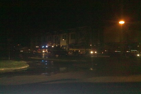 požiar nákupného centra v Piešťanoch