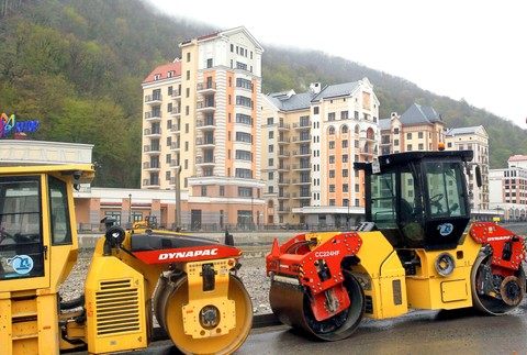 Soči rozostavené športoviská 3