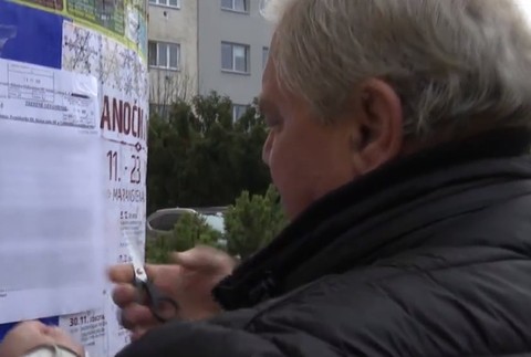 Po 20. rokoch súdov sa rozhodol bojovať za spravodlivosť. Verejne vystavil mená sudcov