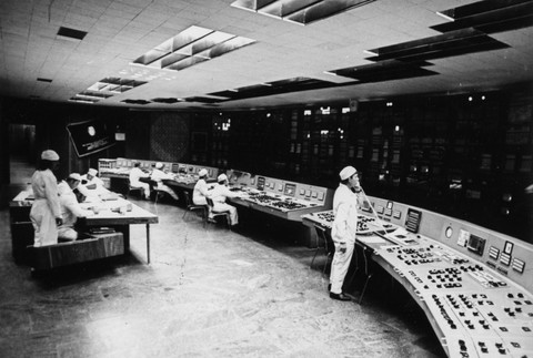 August 1978 - Bloková riadiaca miestnosť ČAJE