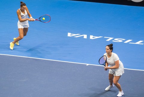 Viktória Hrunčáková a Tereza Mihalíková