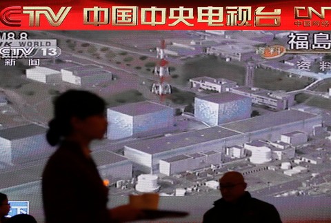 Jadrová elektráreň Fukushima na obrazovkách japonskej TV