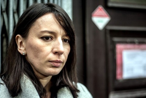 Hedviga Malinová detail tváre