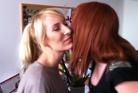 Nora Hamar Ducká s kolegyňou Petrou Poláčikovou