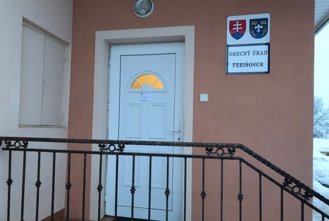 Fekišovce, obecný úrad