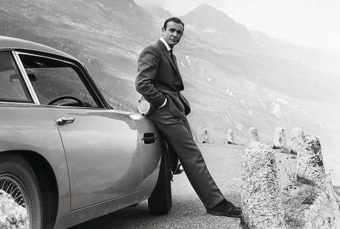 Aston Martin DB5 z filmu Goldfinger