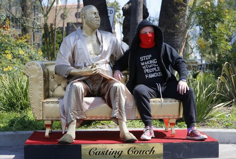 Socha Harveyho Weinsteina