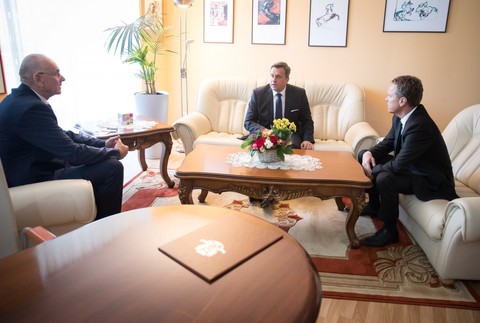  Andrej Danko  počas pracovnej návštevy Najvyššieho kontrolného úradu 