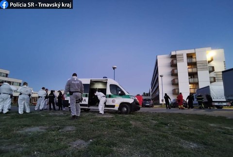 Policajti zasahovali v karanténnom centre v Gabčíkove